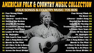 American Folk Songs  Classic Folk amp Country Music 70s 80s Full Album  Country Folk Music [upl. by Anniroc189]