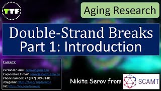 Part 1 DoubleStrand Breaks amp Aging Introduction Aging Research [upl. by Britte]