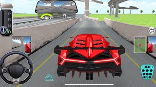 Brand New Red Color Car Is Ready For Parking  3d Driving Class  ios android  gameplay Cargame [upl. by Euginimod830]