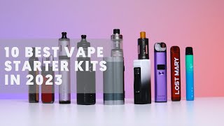 10 Best Vape Starter Kits For Beginners in 2023 [upl. by Careaga]