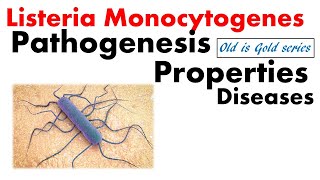 Listeria monocytogenes Microbiology  pathogenesis Motility disease [upl. by Ilarrold]