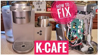 HOW TO FIX Keurig KCafe Single Serve K Cup Latte amp Cappuccino Maker ADD WATER LIGHT Model K84 [upl. by Nelan]