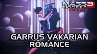 Mass Effect 3 Citadel DLC Garrus Romance All scenes [upl. by Bal]