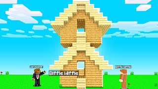 PRANKING My Friends House In Camp Minecraft  JeromeASF [upl. by Bortz]