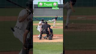 Trust⚾️ Umpires put a lot of trust in catchers Baseball Umpire Life Catcher MA2tv MILB MLB [upl. by Kele869]