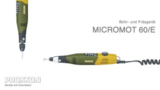 PROXXON MICROMOT 60E [upl. by Peony]