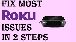 How To Fix Almost All Roku IssuesProblems in Just 2 Steps  Roku Not Working [upl. by Marji731]