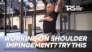 Working on Shoulder Impingement Try This [upl. by Nicky740]