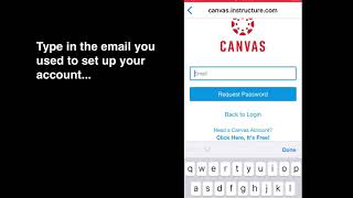 Canvas Password Reset on iOS Devices [upl. by Jarred]