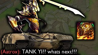 TANK MASTER YI IS UNKILLABLE [upl. by Elsilrac]