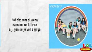 GFRIEND  NAVILLERA Lyrics easy lyrics [upl. by Ecyned]