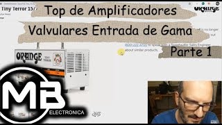 Top de Amplificadores Valvulares Entrada de Gama Parte 1 [upl. by Ynehpets138]