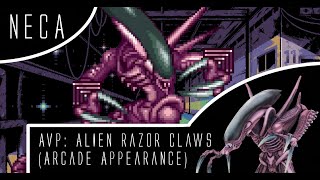 NECA  Alien vs Predator Razor Claws Alien  Arcade Appearance [upl. by Barney]