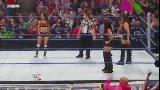 AJ VS Nikki Bella  SmackDown 16032012 [upl. by Daniels]