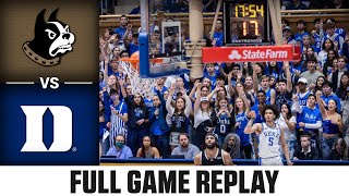 Wofford vs Duke Full Game Replay  202425 ACC Men’s Basketball [upl. by Notsua]