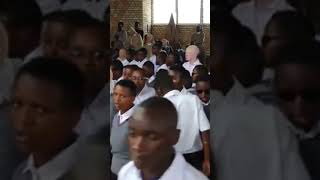 Educational Institute for Blind children in kibeho during the holy Mass at kibeho sanctuary [upl. by Aicilaanna653]