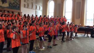 GAUDEAMUS HODIE  JUDD ELEMENTARY SCHOOL SHOW CHOIR 652015 [upl. by Llerrej]