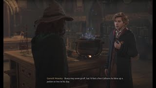 Hogwarts Legacy  Potions Class with Professor Sharp  Another Weasley [upl. by Ecal556]