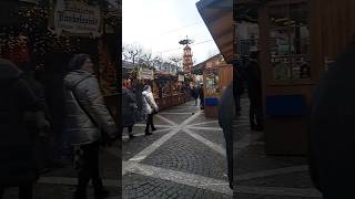 Christmas market in Deutschlandmainz germany [upl. by Garlan]