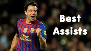 Xavi Hernandez  Best Assists Ever  HD [upl. by Bricker]