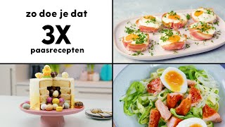 3x paasrecepten  Zo doe je dat  Allerhande [upl. by Anyehs]