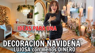 DECORANDO MI OTRA SALA en NAVIDAD  IDEAS PARA DECORAR COMEDOR SALA MESAS 🥂 DIY Christmas Decor [upl. by Dnarud633]