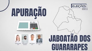 ELEIÇÕES 2024 Resultado da apuração de votos para prefeito e vereadores de Jaboatão dos Guararapes [upl. by Gati]