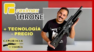 Carabina pcp Reximex Throne G1 airecomprimido airgun pcpairgun carabinasyvisores [upl. by Enamrahs]