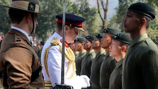 British Army Brigade of Gurkhas Recruit Intake 2024 RI24Attestation Parade [upl. by Bravin]