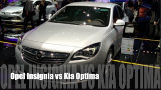 Opel Insignia 2016 vs Kia Optima 2016 [upl. by Notsgnal]