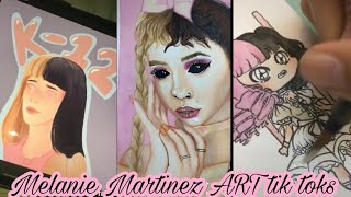 Melanie Martinez Art tik toks 1 [upl. by Toma]