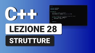 Strutture  C Tutorial Italiano 28 [upl. by Grochow]