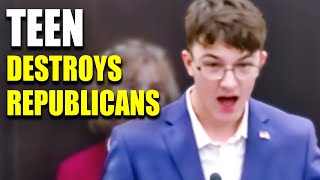 GOP Left TREMBLING As Teen Activist Exposes Secret In Crushing Speech [upl. by Aseret]