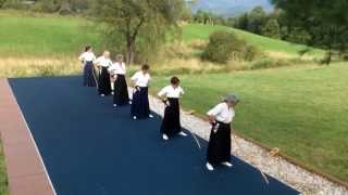 Womens Kyudo Retreat at Karme Choling Barnet VT 2014 [upl. by Azpurua480]