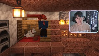 Underground Base in SemiAnarchy Server  Cave Spider XP Farm  Minecraft  Levels SMP [upl. by Allissa]