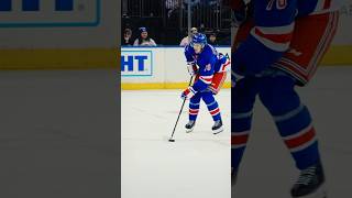 Othmann on the fly brennanothmann goal nyr nhl hockey [upl. by Enyleve]