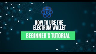 Bitcoin Electrum Wallet  How to Store your Bitcoin 2020 Electrum wallet [upl. by Kearney665]