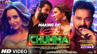 Making of the Song quotChummaquot  Rajkummar R Pawan Singh Triptii D  Vicky Vidya Ka Woh Wala Video [upl. by Ahsinoj]