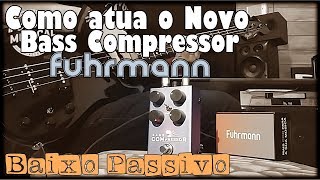 Fuhrmann Bass Compressor BC10 no Baixo Passivo [upl. by Aara358]