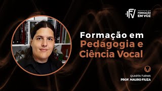 Pedagogia e Ciência Vocal  Nova Turma [upl. by Maible125]