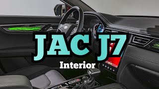 JAC J7 interior  colour change  adjustment [upl. by Nohsreg578]