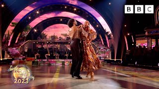 Zara and Graziano Quickstep to Anyone For You Tiger Lily by George Ezra ✨ BBC Strictly 2023 [upl. by Aicrop222]