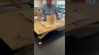 Destroying Buildings With An Earthquake In The Classroom [upl. by Nayd975]