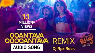 Oo Antava Oo Antava REMIX Pushpa Song HindiSong Gms CompetitionSong HindisongGmsdj [upl. by Dick]