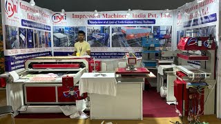 Indian International Footwear Fair 2024 msme developed  Sublimation Printing Press Manufacturer [upl. by Hoashis563]