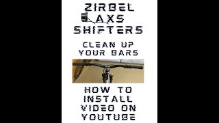 How To Install Zirbel Bike Shifters for SRAM AXS and the Dropper too custommtb diymtb mtb [upl. by Minne109]