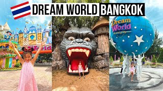 DREAM WORLD Bangkok FULL TOUR  BEST VALUE Theme Park in Thailand [upl. by Donell565]