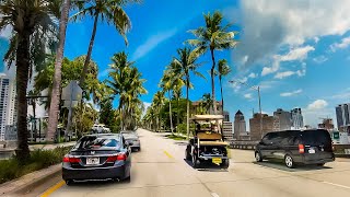 Miami 4K  Driving In Hallandale Beach  Florida Road Trip [upl. by Halfon]