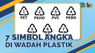 Fakta Menarik  Apa Makna Tanda Segitiga di Botol Plastik  7 Simbol Angka di Wadah Plastik [upl. by Anirbes331]