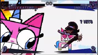 KITTY KATSWELL VS UNIKITTY  EPIC BATTLE [upl. by Elleirda]